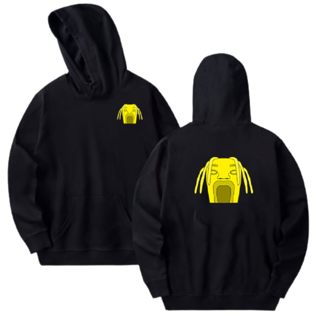 Astroworld Yellow Skull Hoodie TRENDING APPAREL