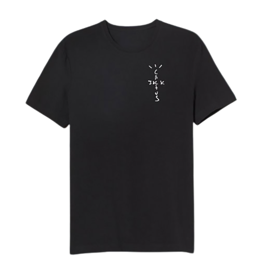 Travis Scott Cactus Jack Colored Logo T-shirt – Black TRENDING APPAREL