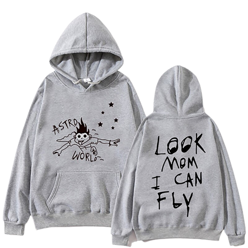 Travis Scott Astroworld Look Mom I Can Fly Astroworld Hoodie TRENDING ...