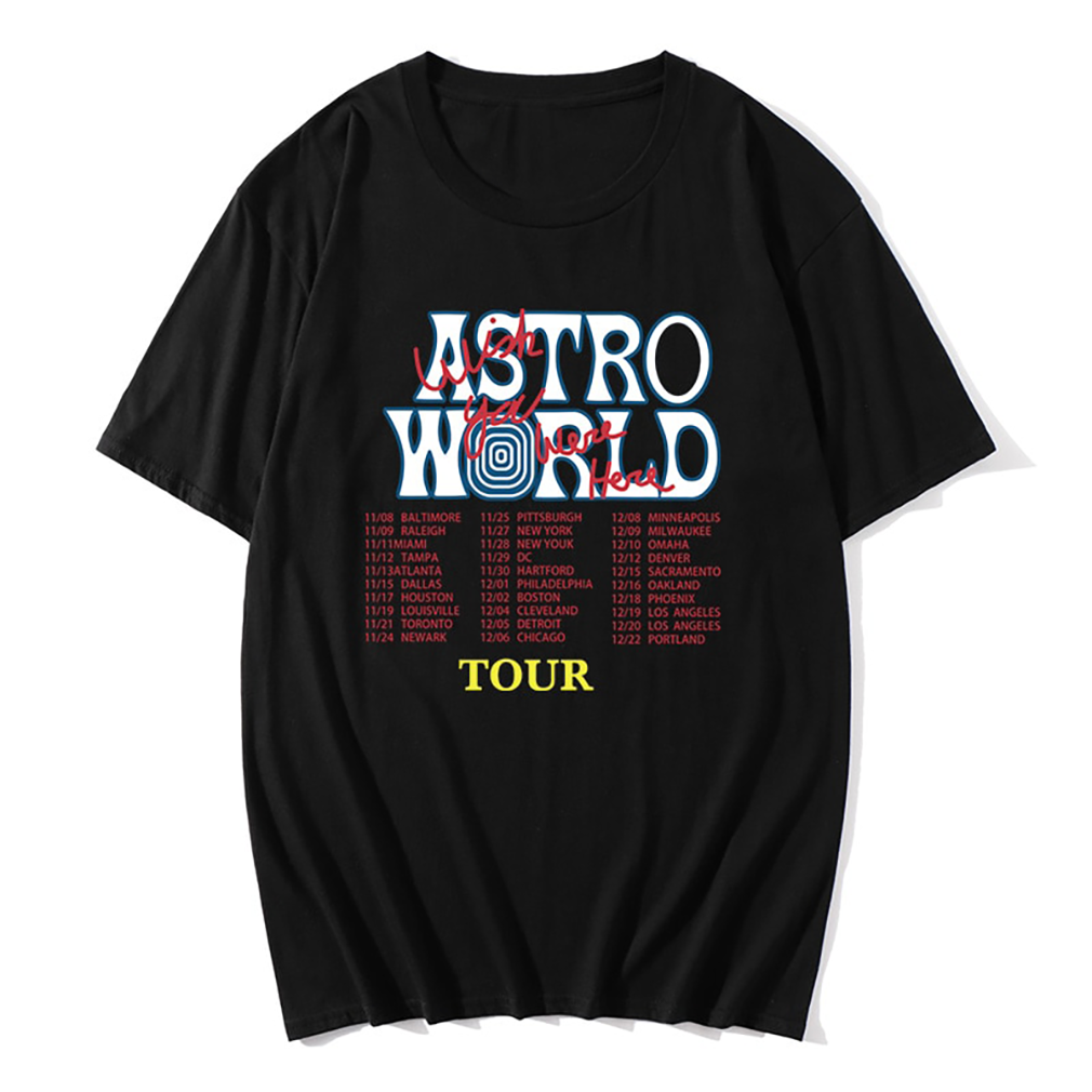 Travis Scott AstroWorld Tour Oversized T-Shirt TRENDING APPAREL