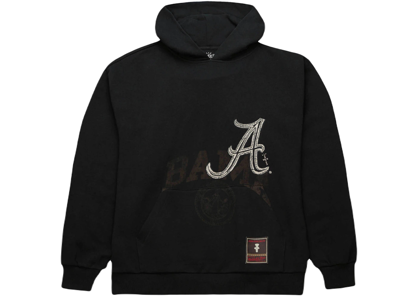 Travis Scott x Mitchell Ness Alabama Crimson Tide Overlap Pullover ...