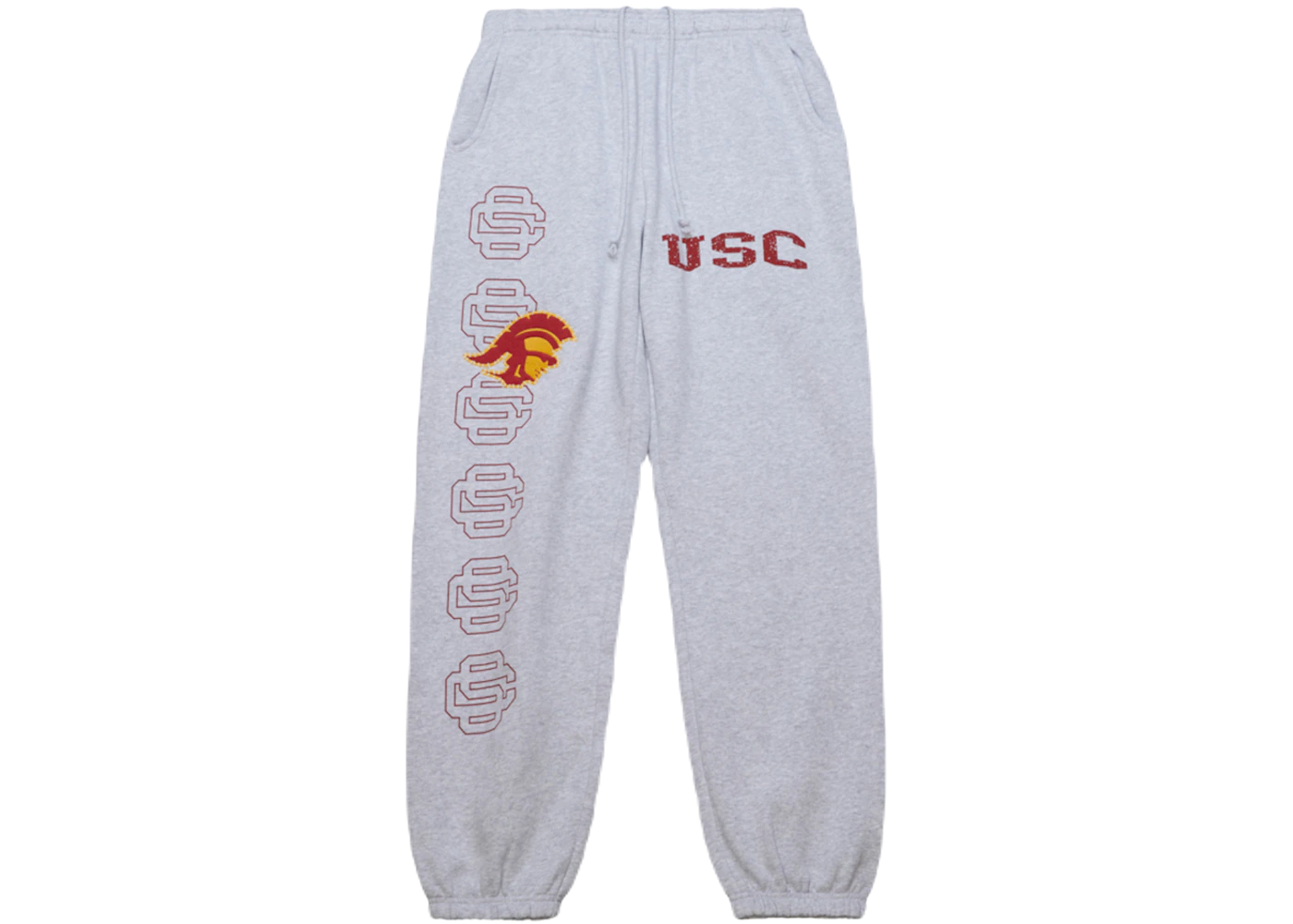 Travis Scott x Mitchell Ness USC Trojans Classic Sweatpants Heather ...