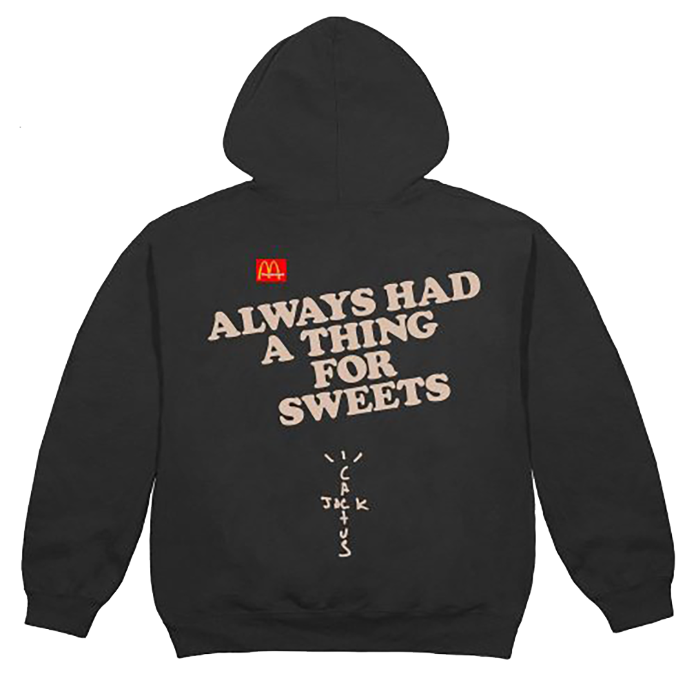 TRAVIS SCOTT X MCDONALD’S APPLE PIE HOODIE