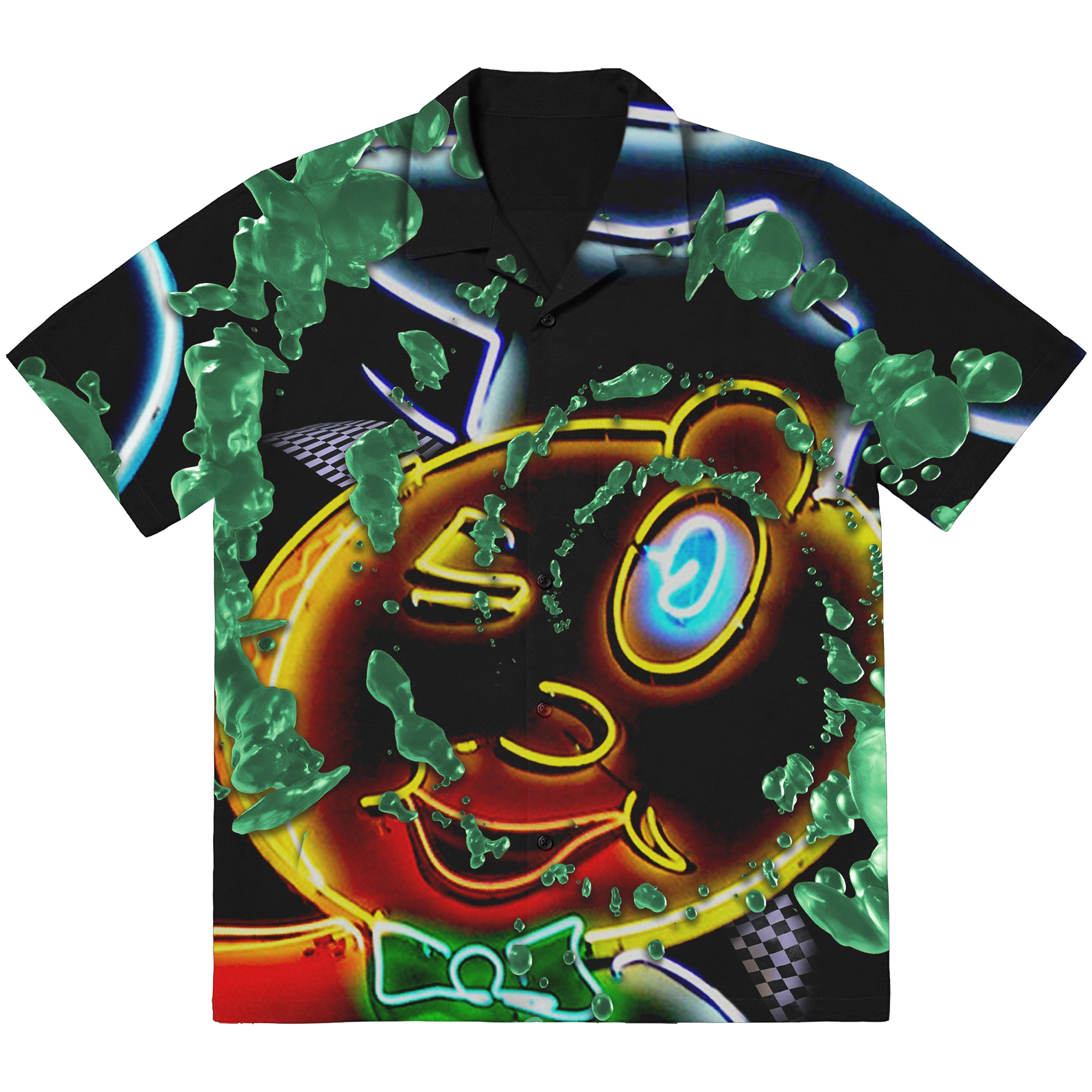 NEON SIGN HAWAIIAN SHIRT
