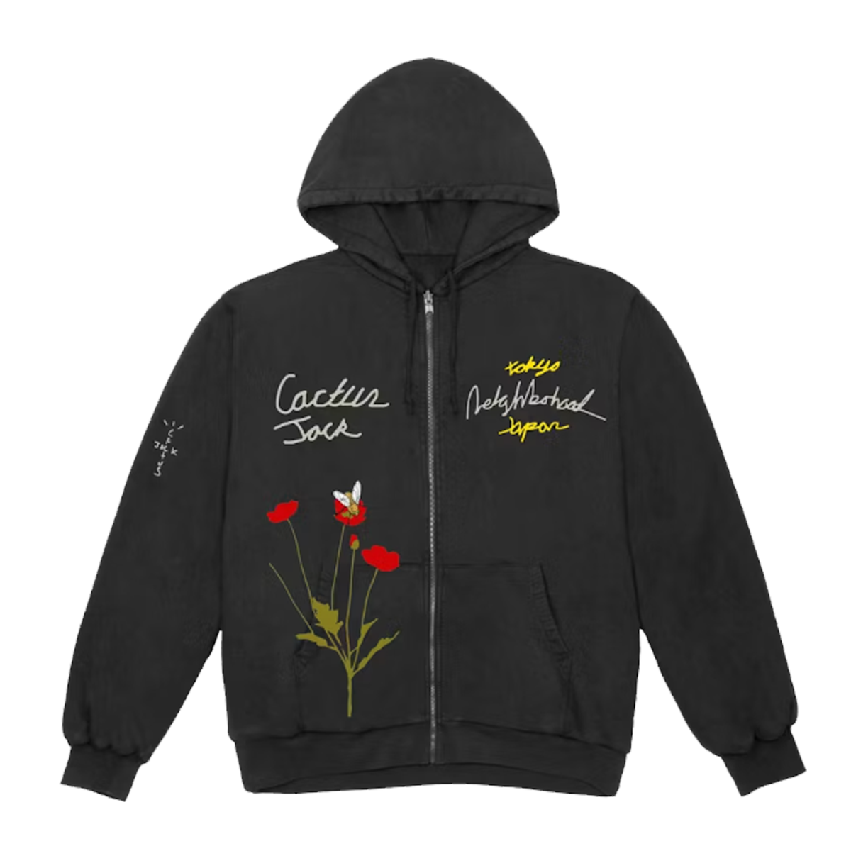 TRAVIS SCOTT CACTUS JACK X NEIGHBORHOOD CAROUSEL ZIPPER HOODIE