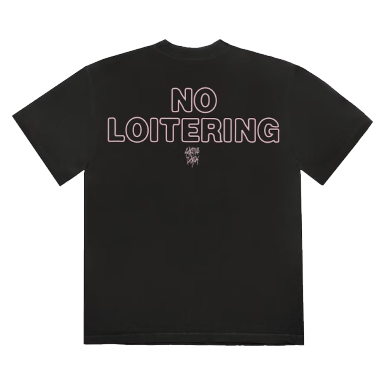 TRAVIS SCOTT NO LOITERING T-SHIRT