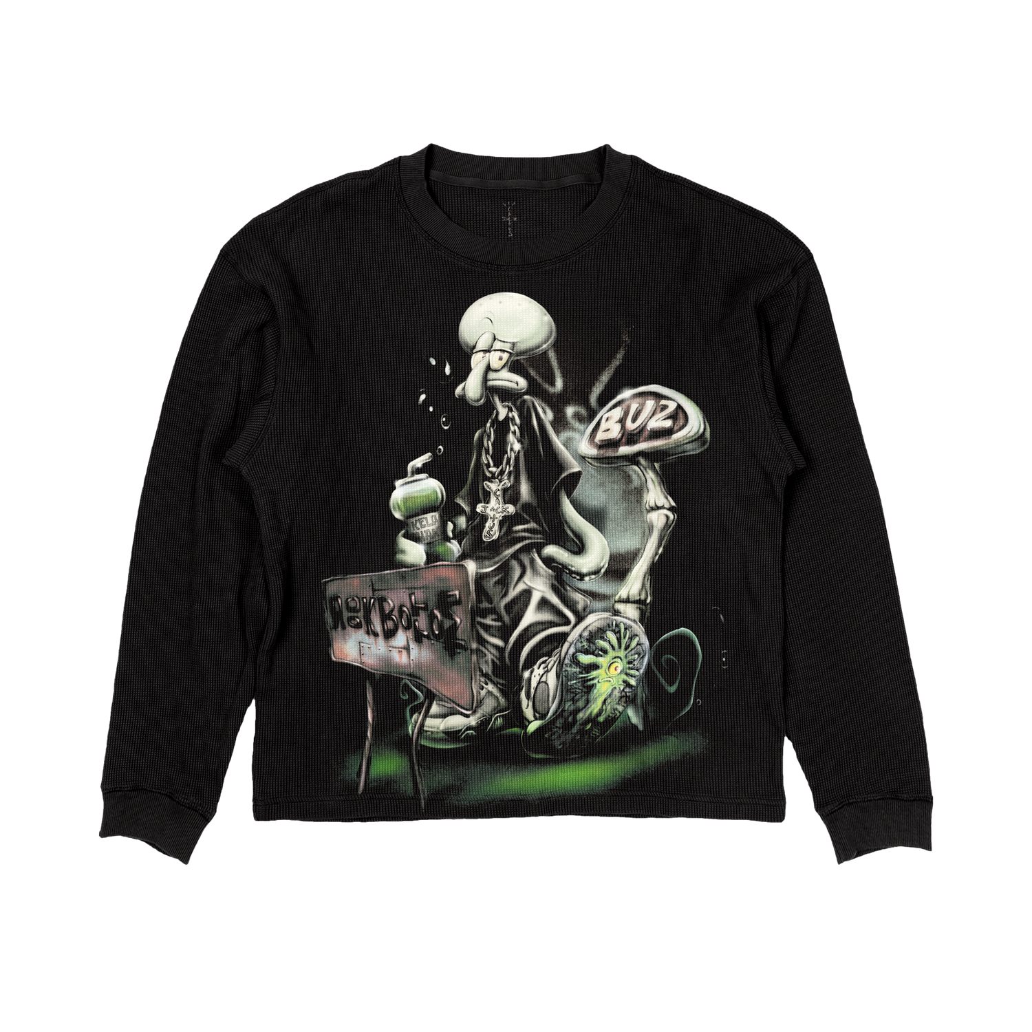 CJ X SPONGEBOB ROCK BOTTOM THERMAL LONGSLEEVE