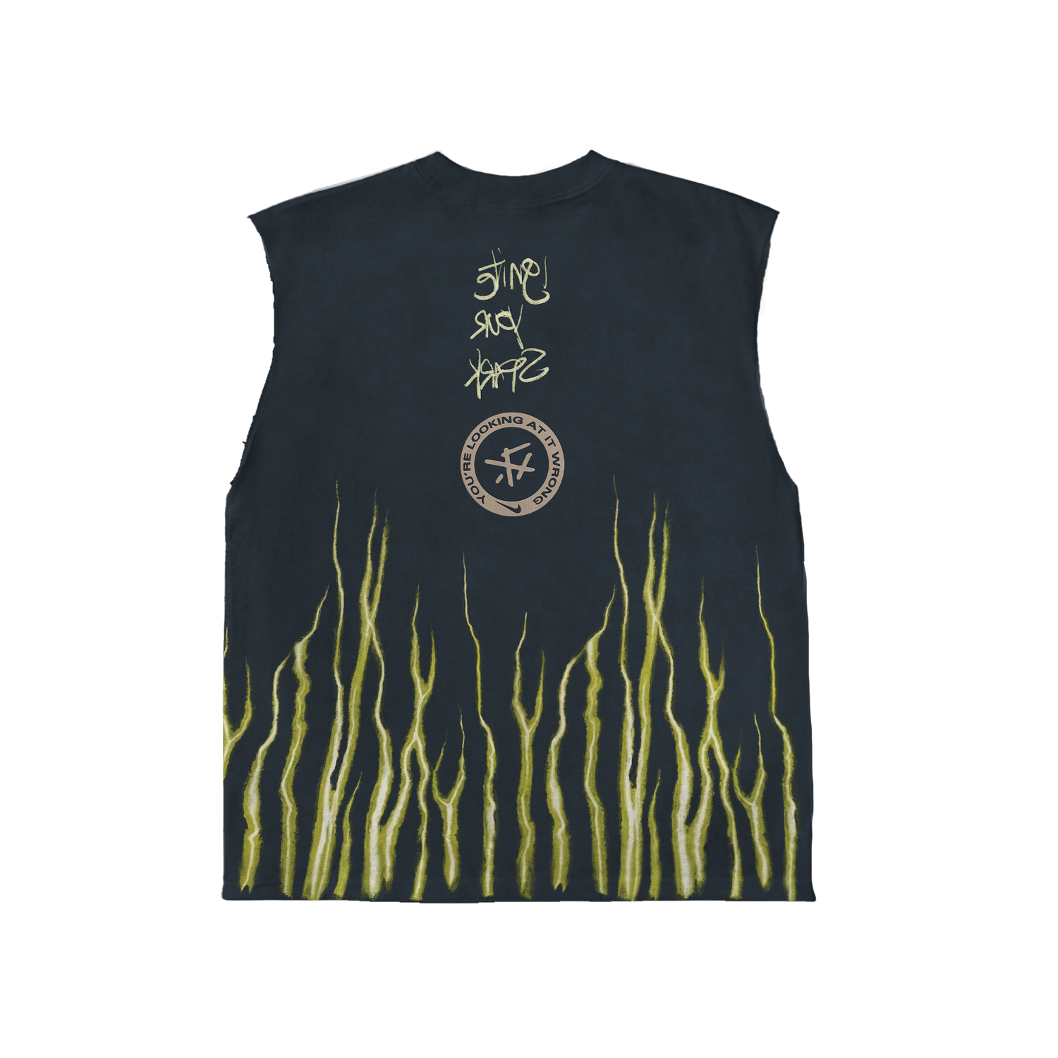 CJ X NIKE T-REXX IGNITE YOUR SPARK SLEEVELESS TEE