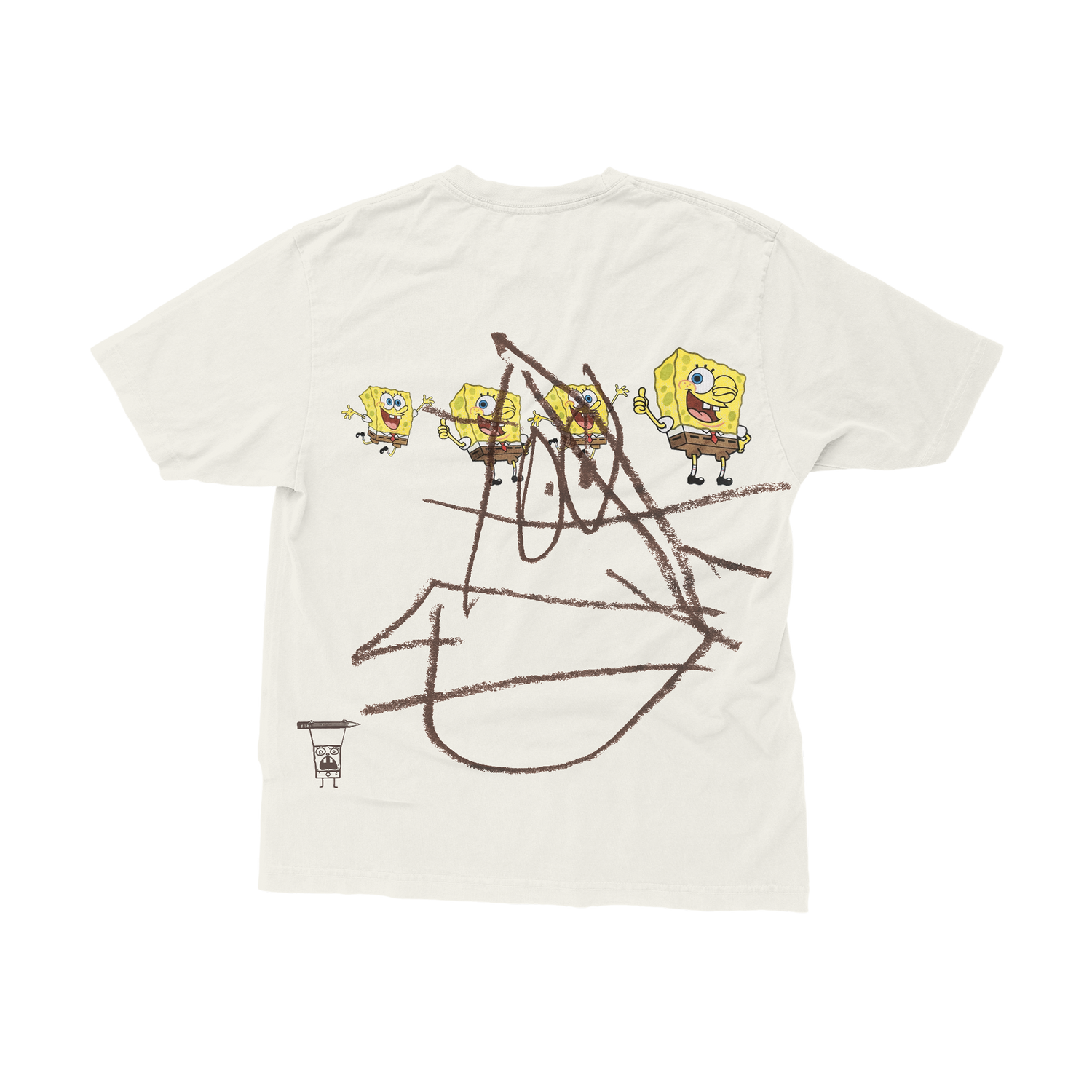 CJ X SPONGEBOB DOODLEBOB TEE 2