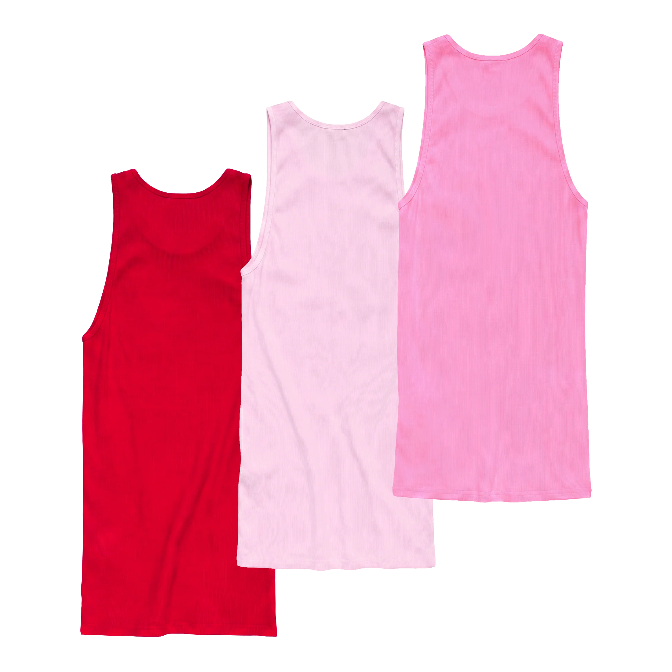 CJ PINK PACK LOGO TANKS (SET OF 3)