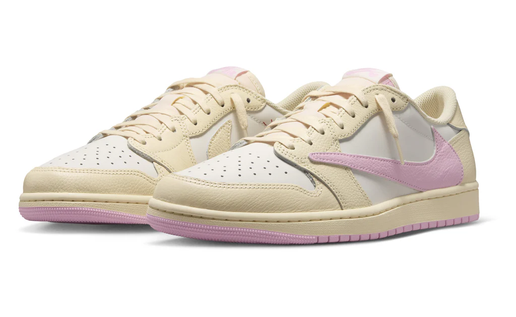 AIR JORDAN 1 LOW SP - SHY PINK-TROPICAL PINK