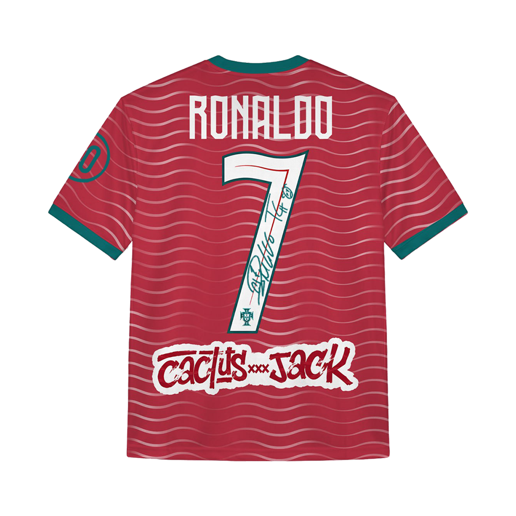 PORTUGAL RONALDO 7 & TRAVIS SCOTT SIGNATURE TOTAL 90 TEE