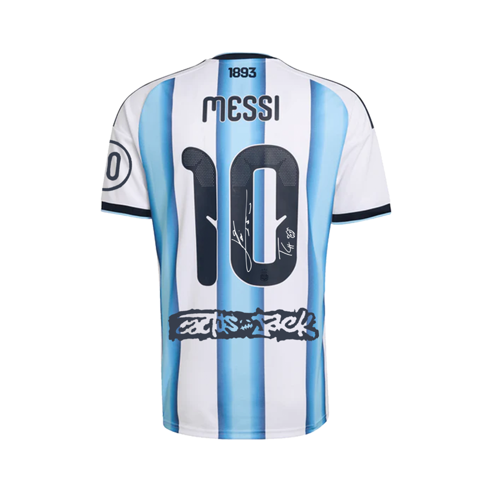 ARGENTINA MESSI & TRAVIS SCOTT 7 SIGNATURE TOTAL 90 TEE